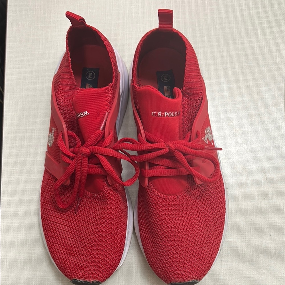 U.S. Polo Assn. Red Sneakers